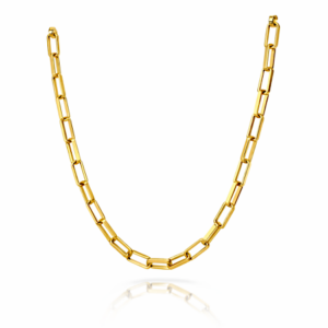 Square Paperclip Necklace