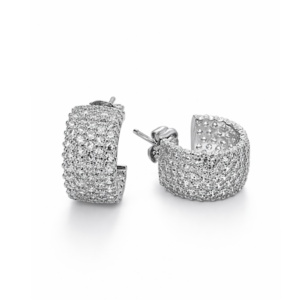 Frosted Glam Hoops